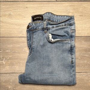 Skinny Fit Men’s Light Blue Jeans